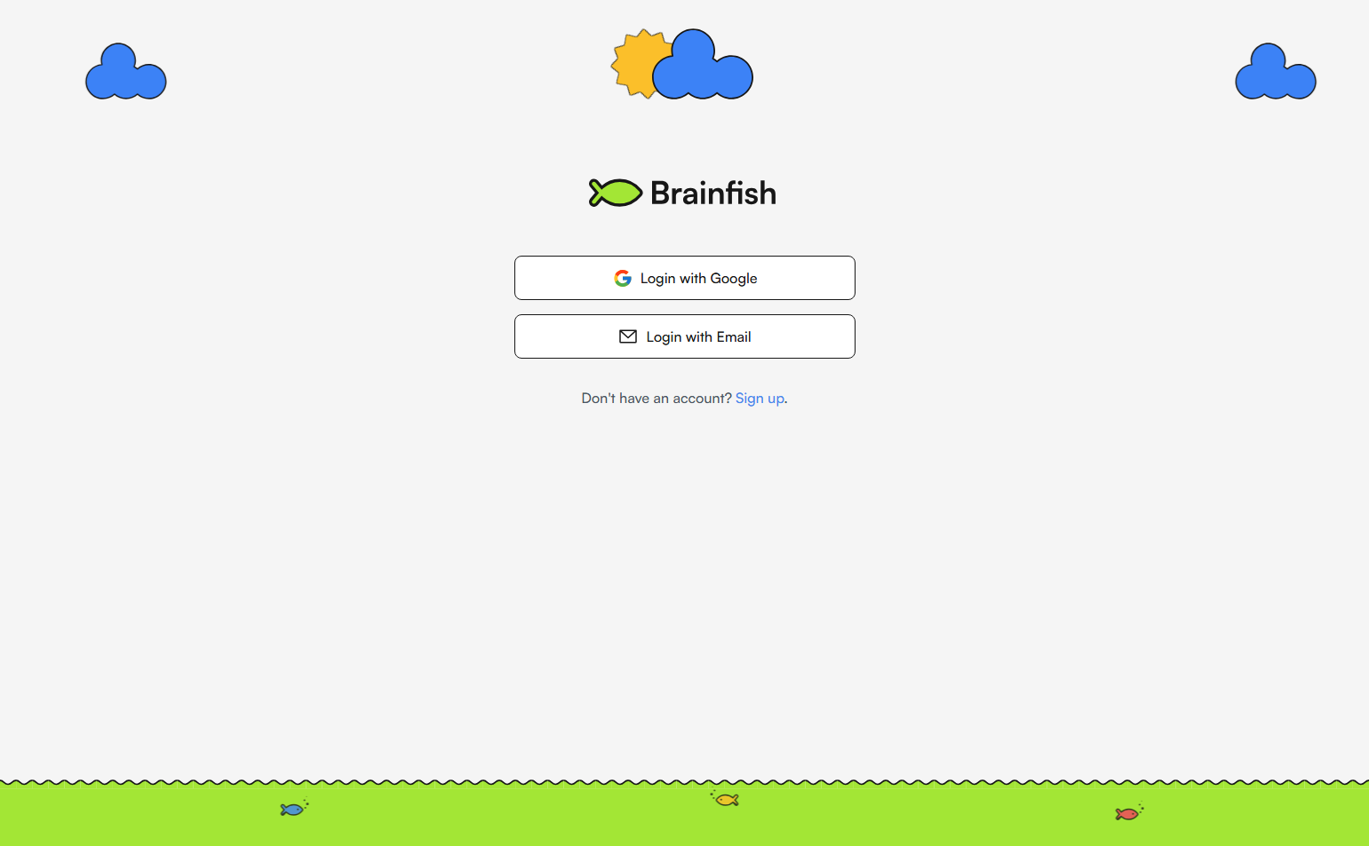 Login @Brainfish