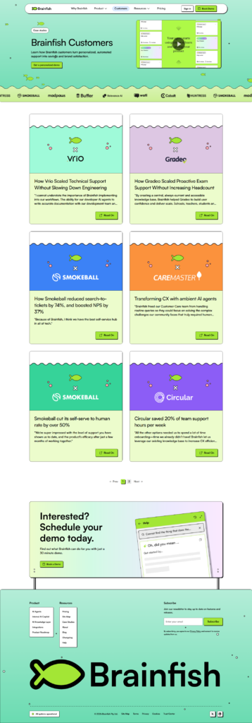 Case Study Index @Brainfish