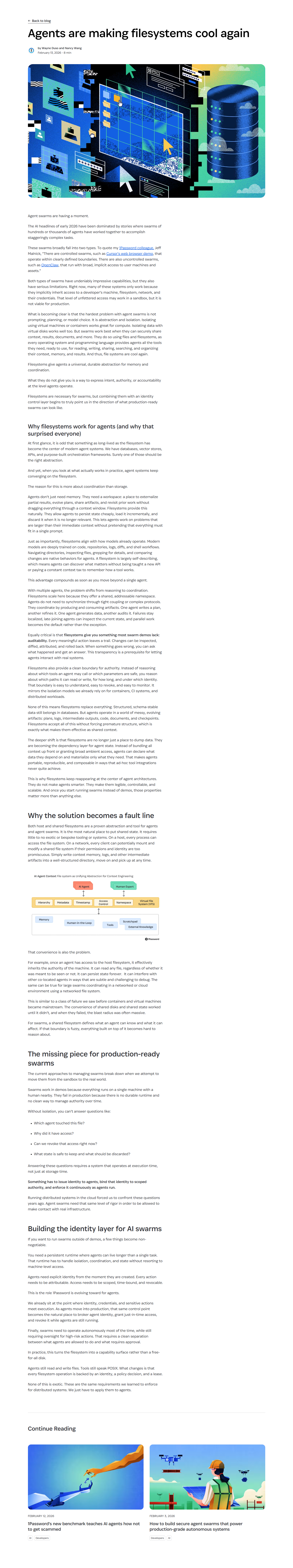 Blog Post @1Password