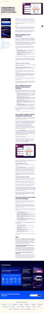 Blog Post @ActiveCampaign