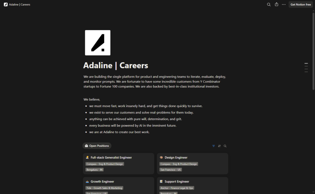 Careers @Adaline