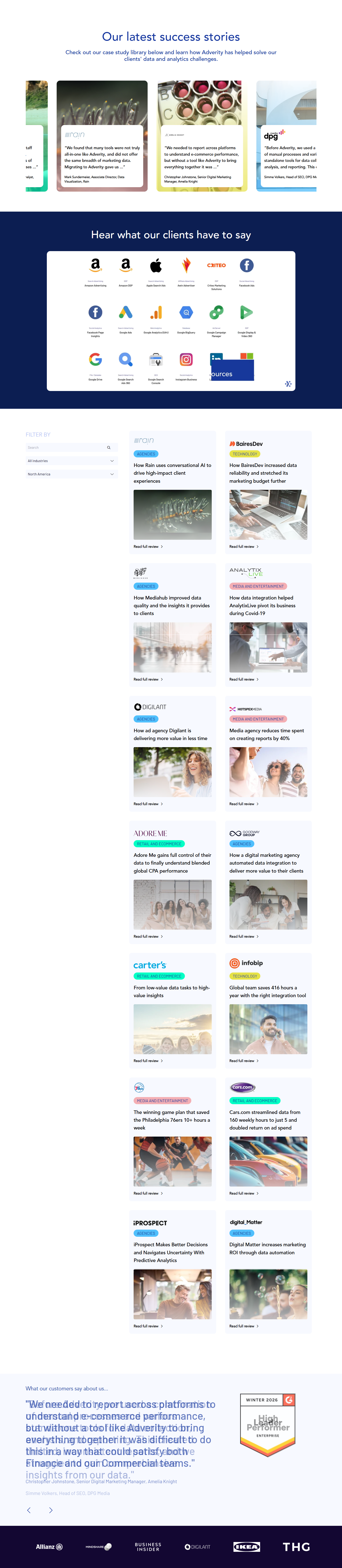 Case Study Index @Adverity