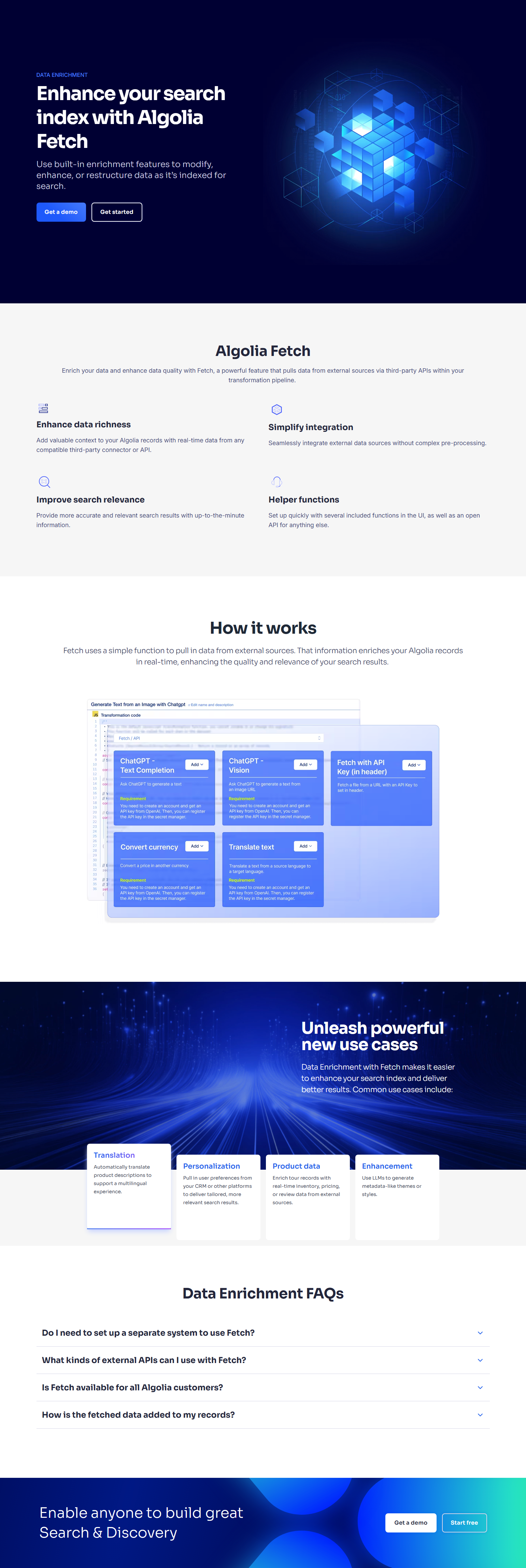 Product Page @Algolia