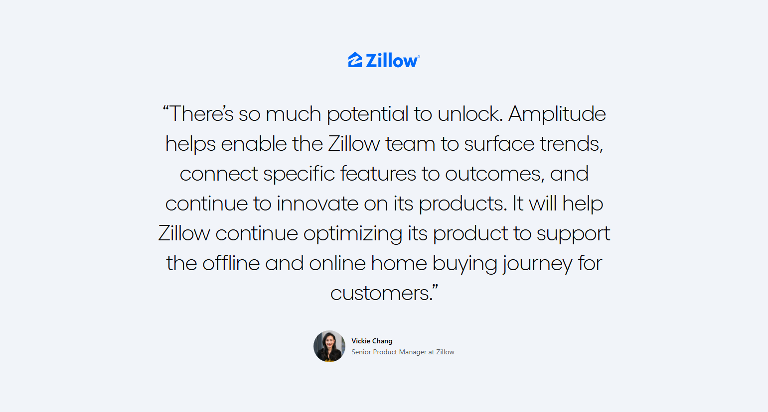 Testimonials Section @Amplitude