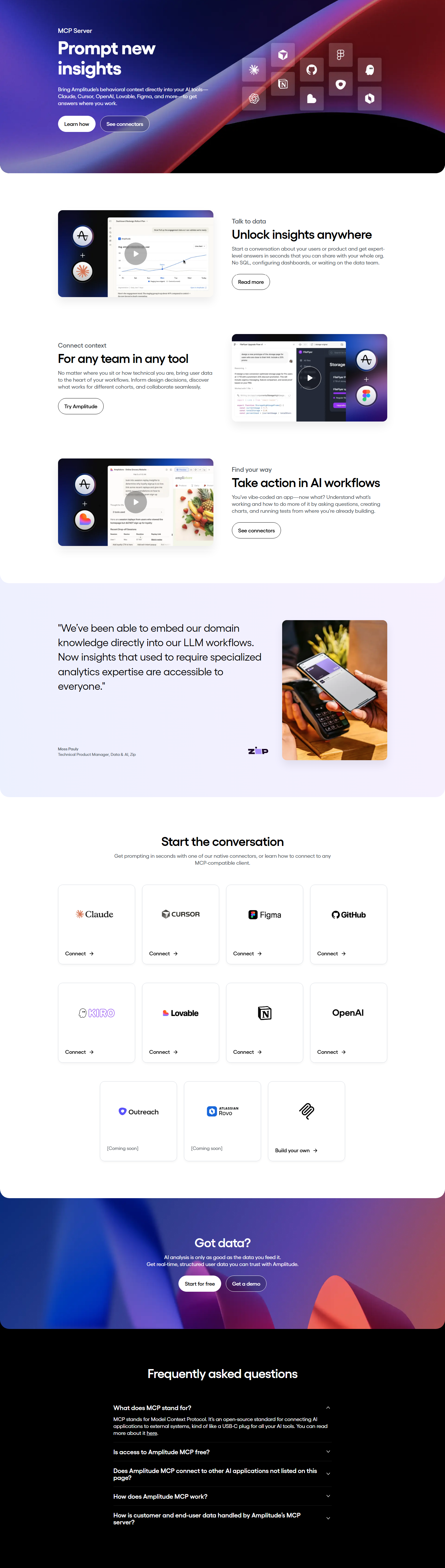 Product Page @Amplitude
