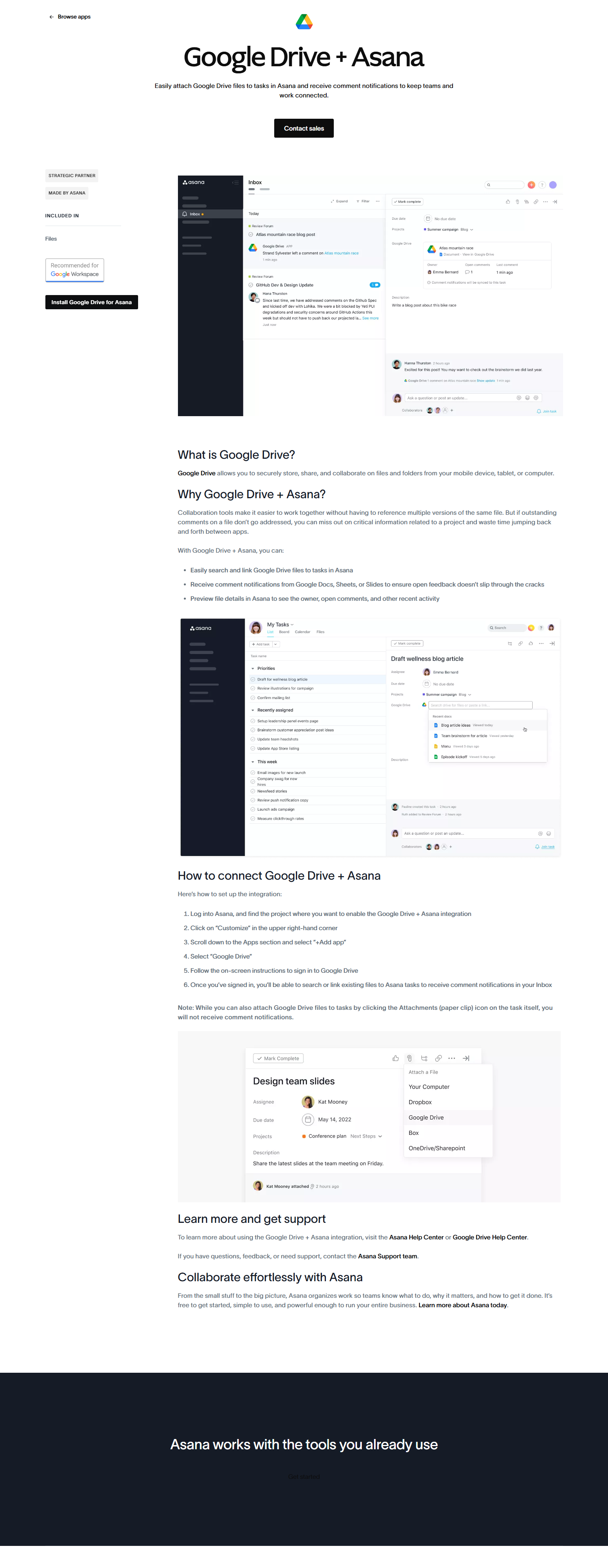 Integrations @Asana