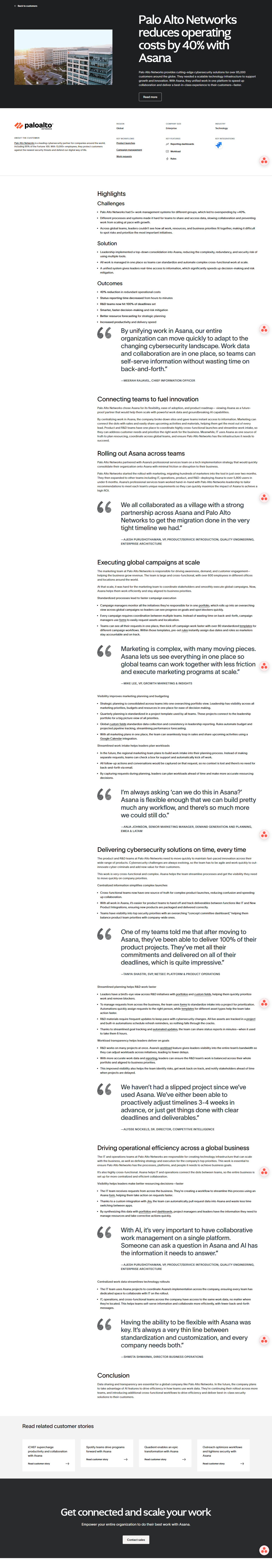 Case Study @Asana