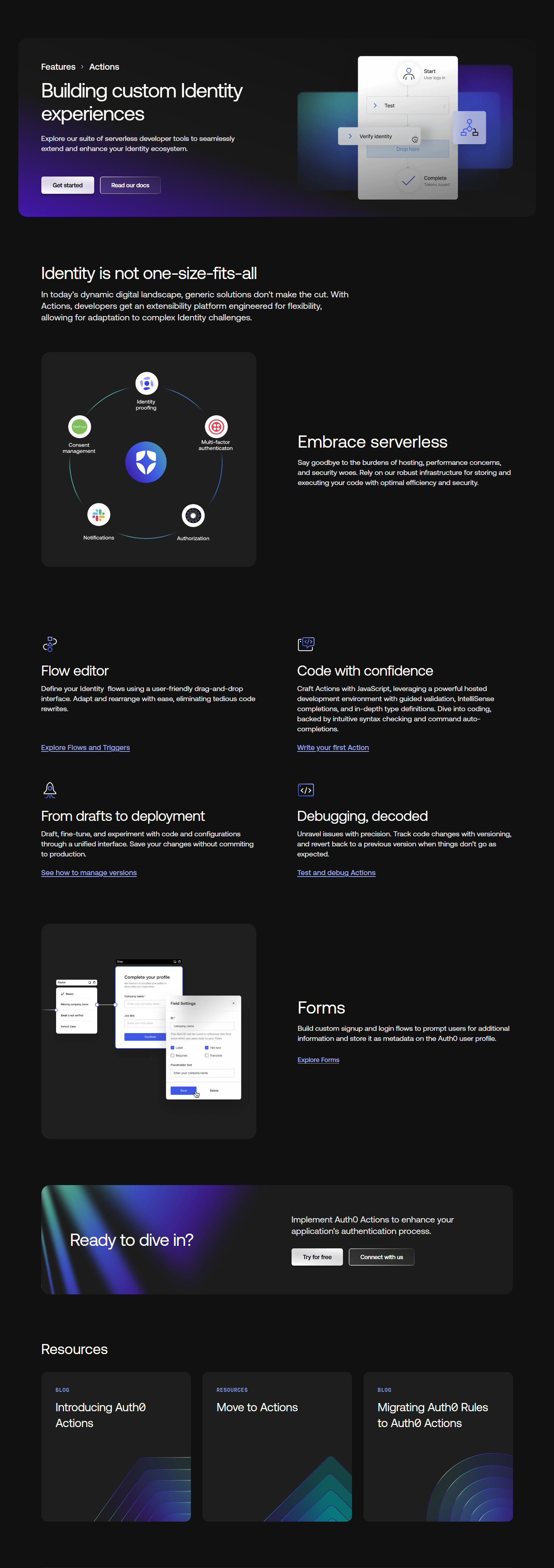 Features @Auth0