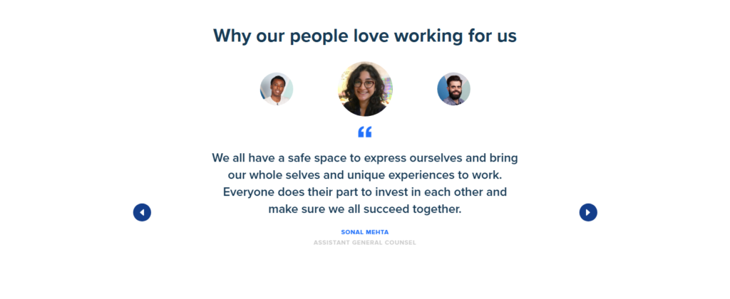 Testimonials Section @BetterCloud