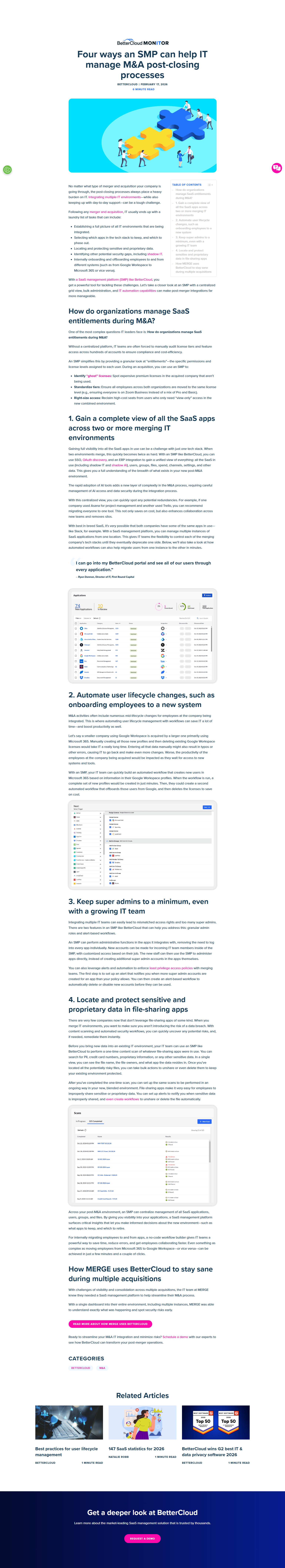 Blog Post @BetterCloud