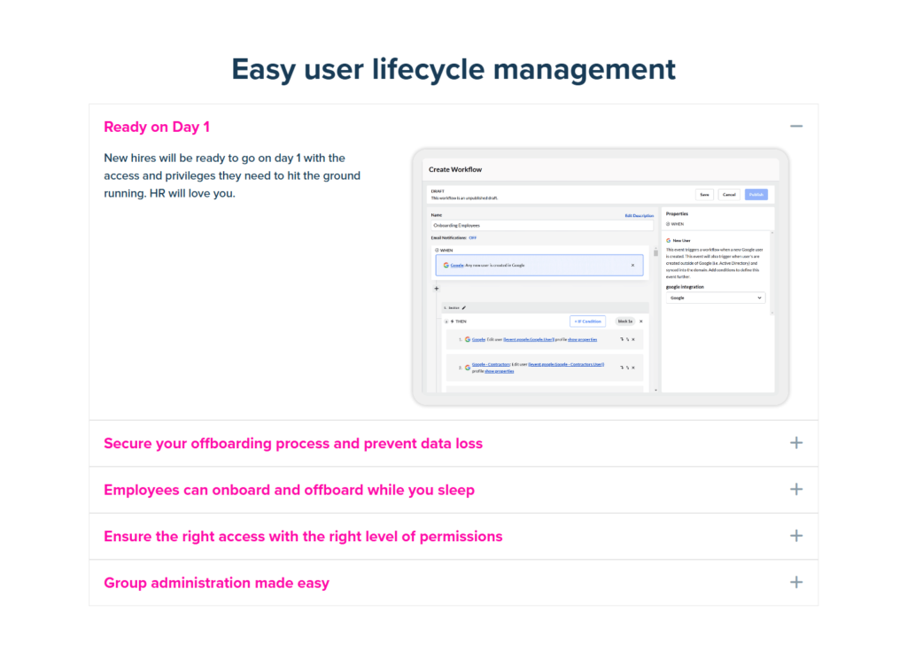 Features @BetterCloud