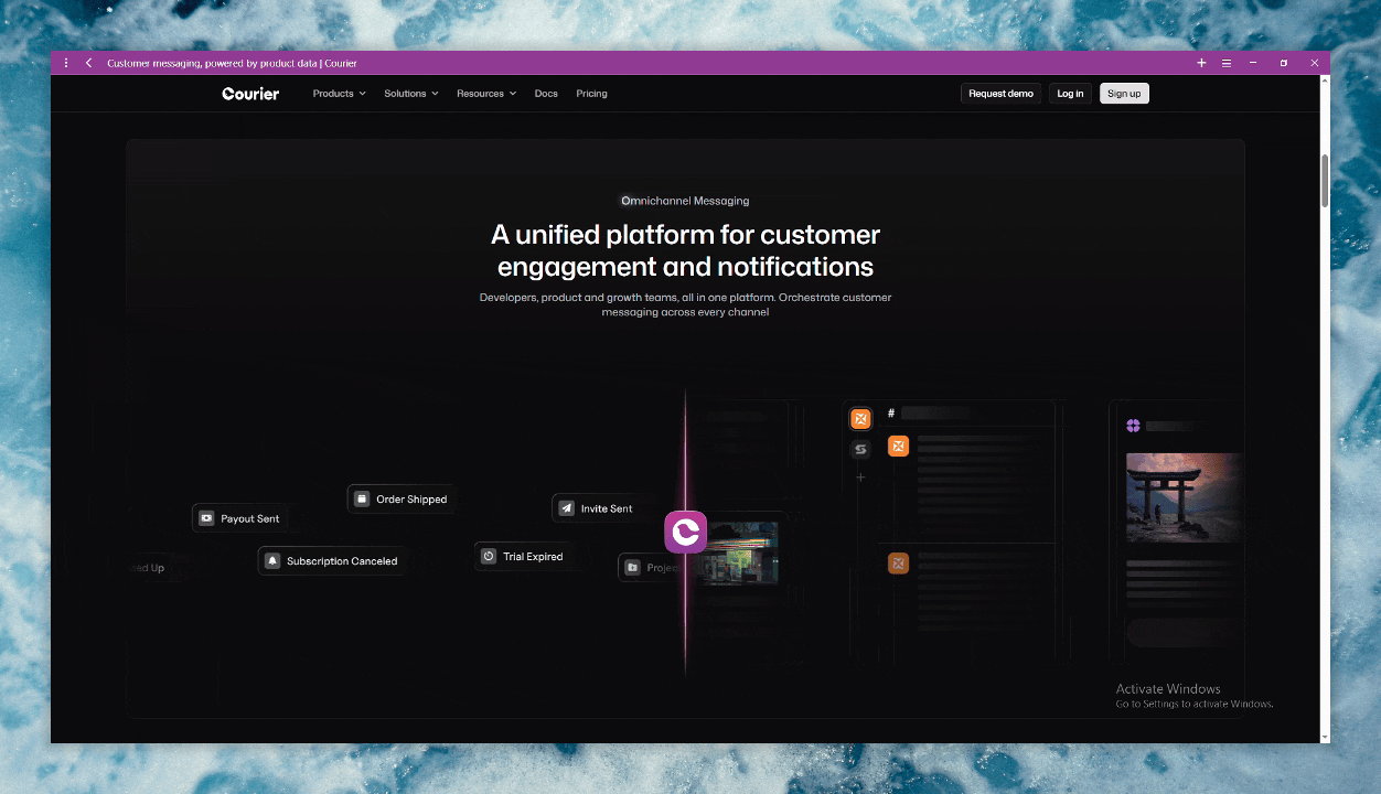 Card Transform Animation @Courier