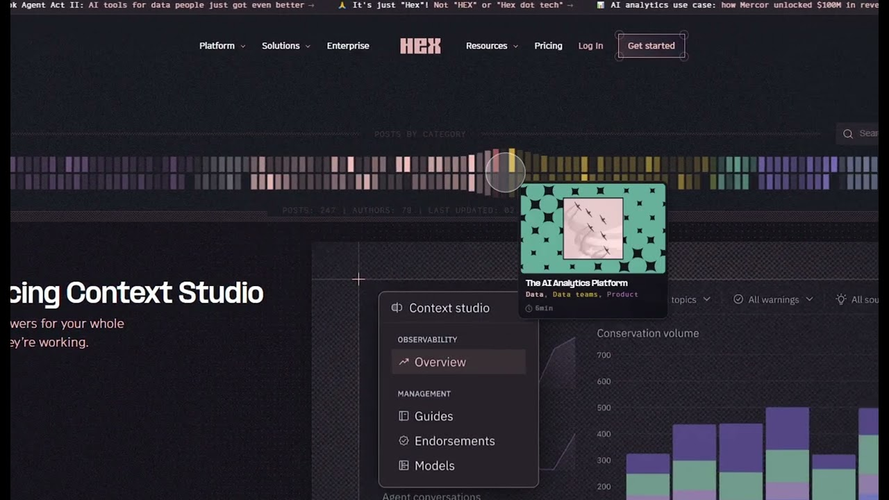Blog Post Hover Preview Animation @Hex