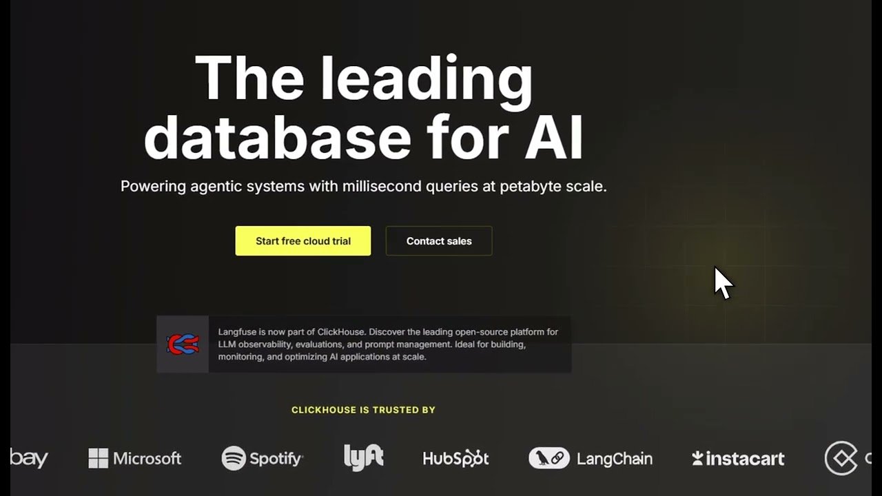 Cursor Hover Light Animation @ClickHouse