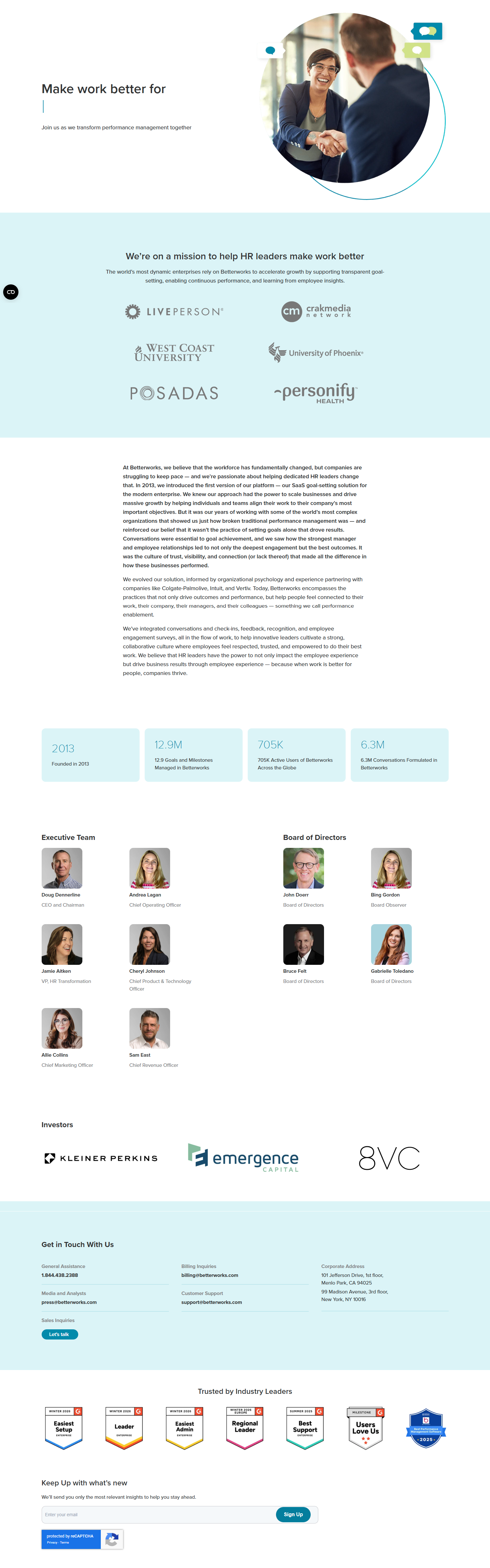 About Us @Betterworks