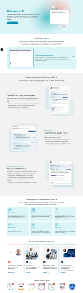 Features @Betterworks