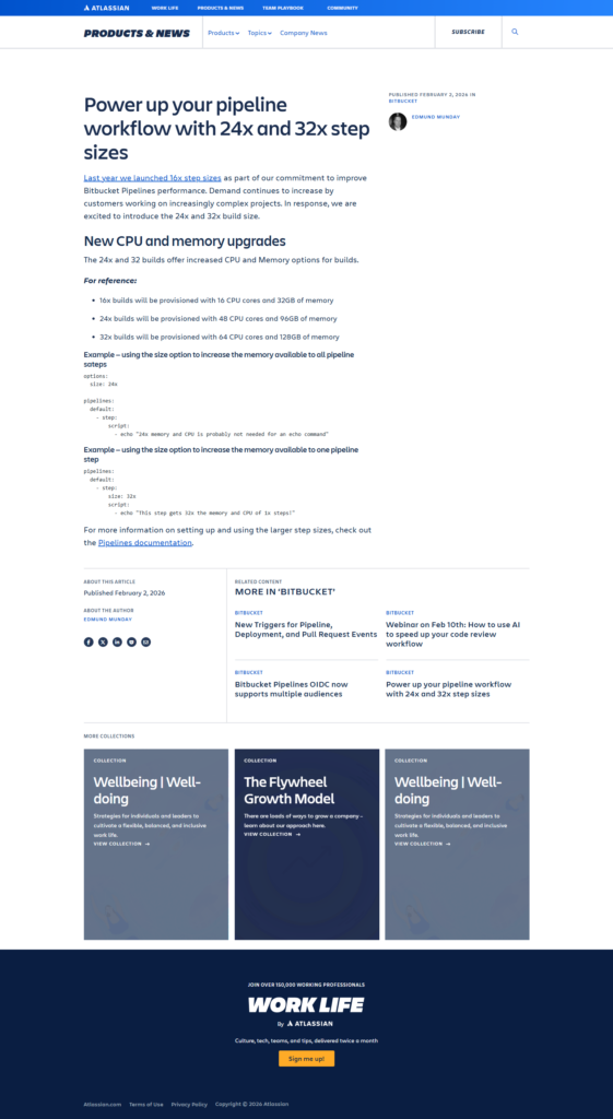 Blog Post @Bitbucket