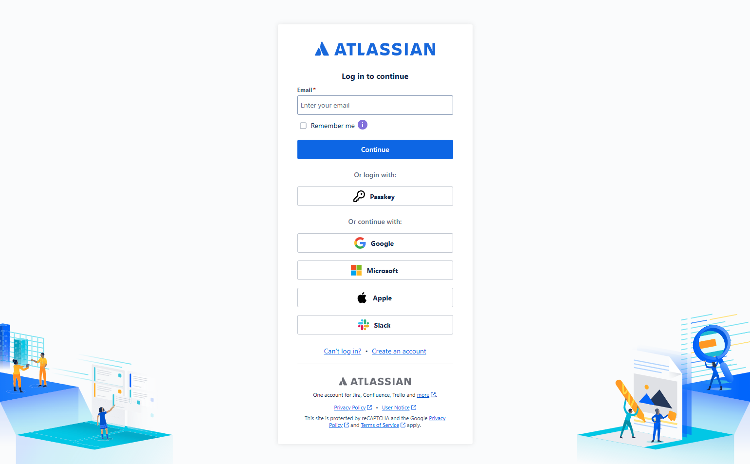 Login @Bitbucket