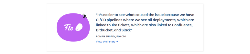 Testimonials Section @Bitbucket