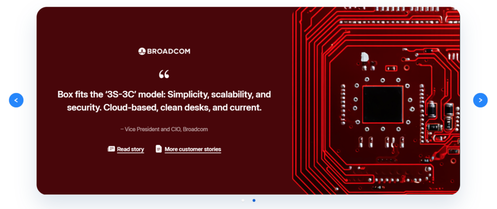 Testimonials Section @Box