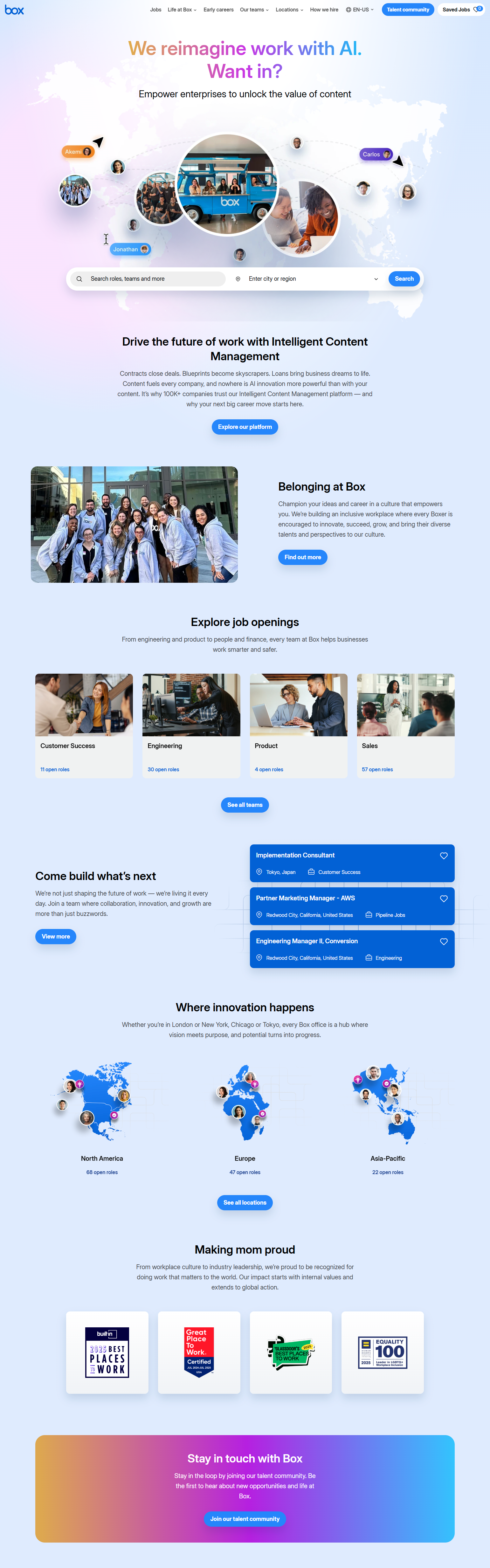 Careers @Box