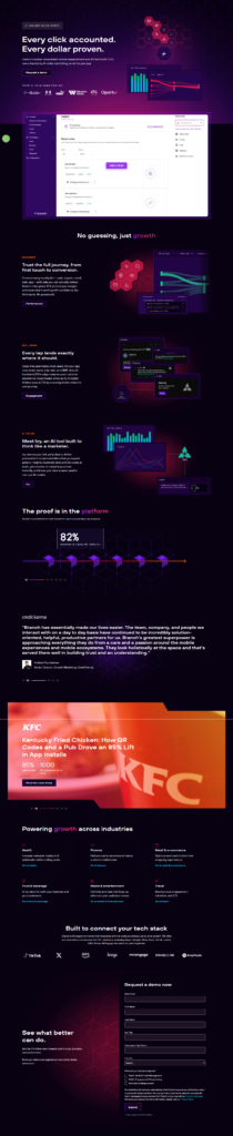 Landing Page @Branch