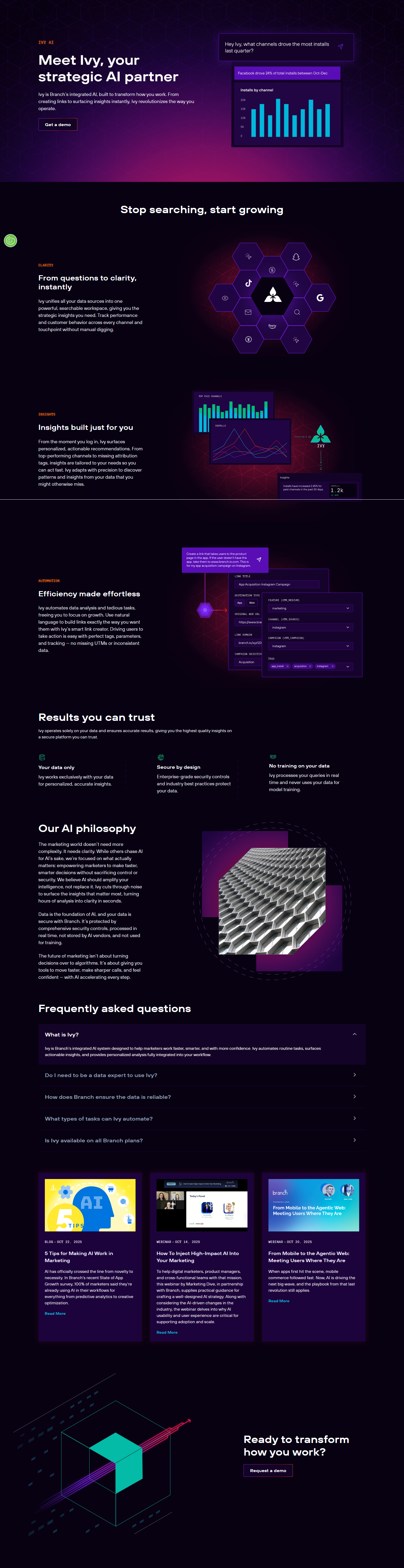 Product Page @Branch