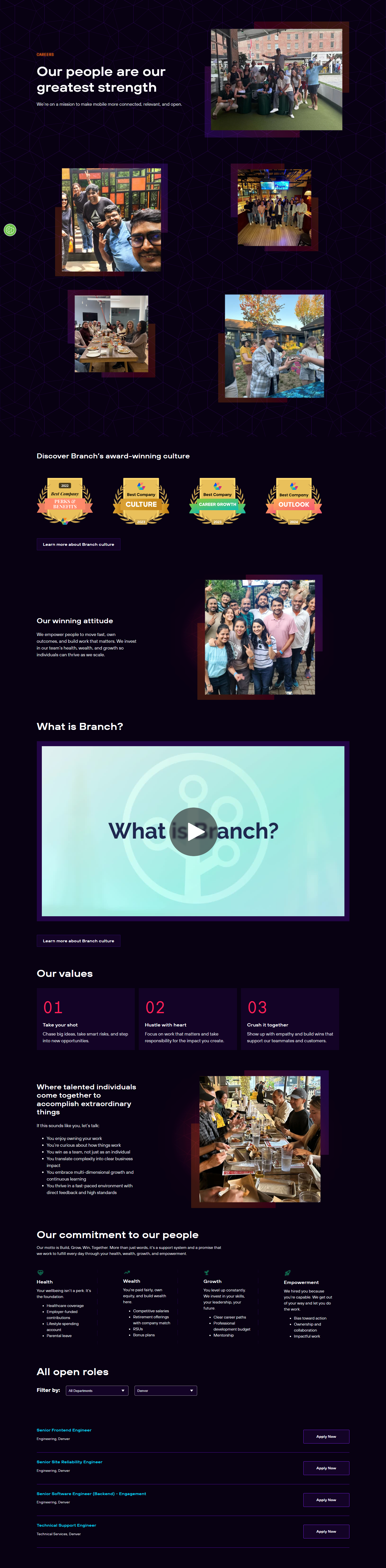 Careers @Branch