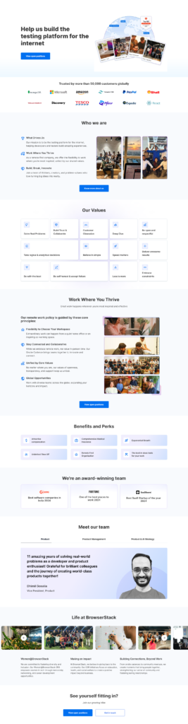 Careers @BrowserStack