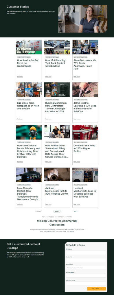 Case Study Index @BuildOps