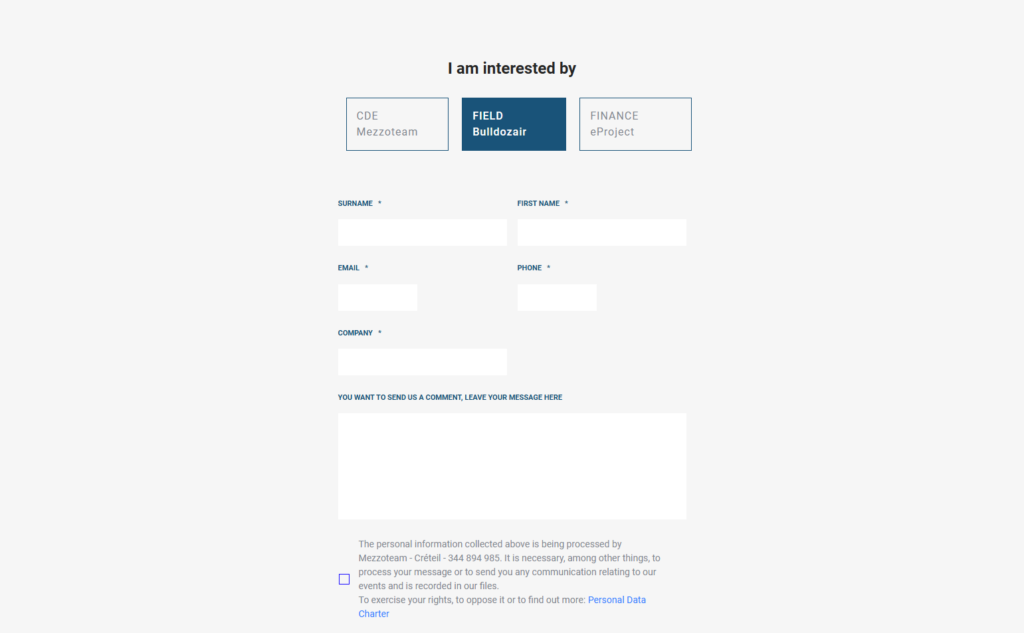 Contact Sales @BulldozAIR