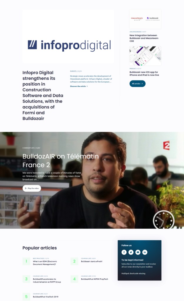 Blog Index @BulldozAIR