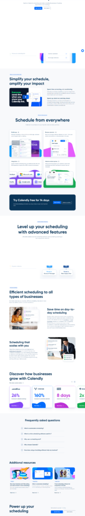 Product Page @Calendly