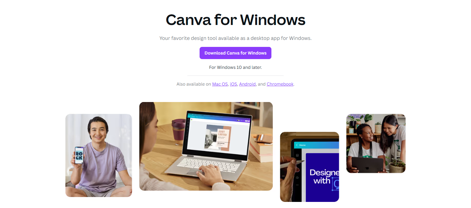 Download Page @Canva
