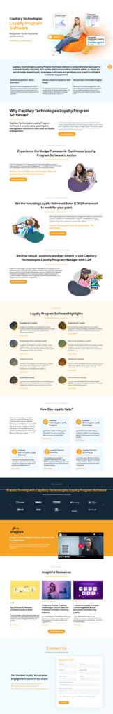 Product Page @Capillary Technologies