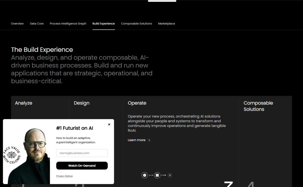 Newsletter Signup @Celonis