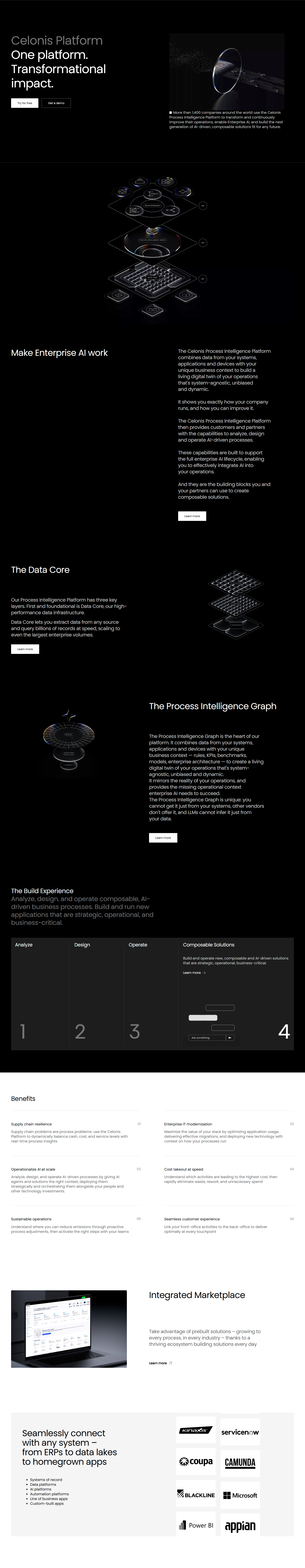 Product Page @Celonis