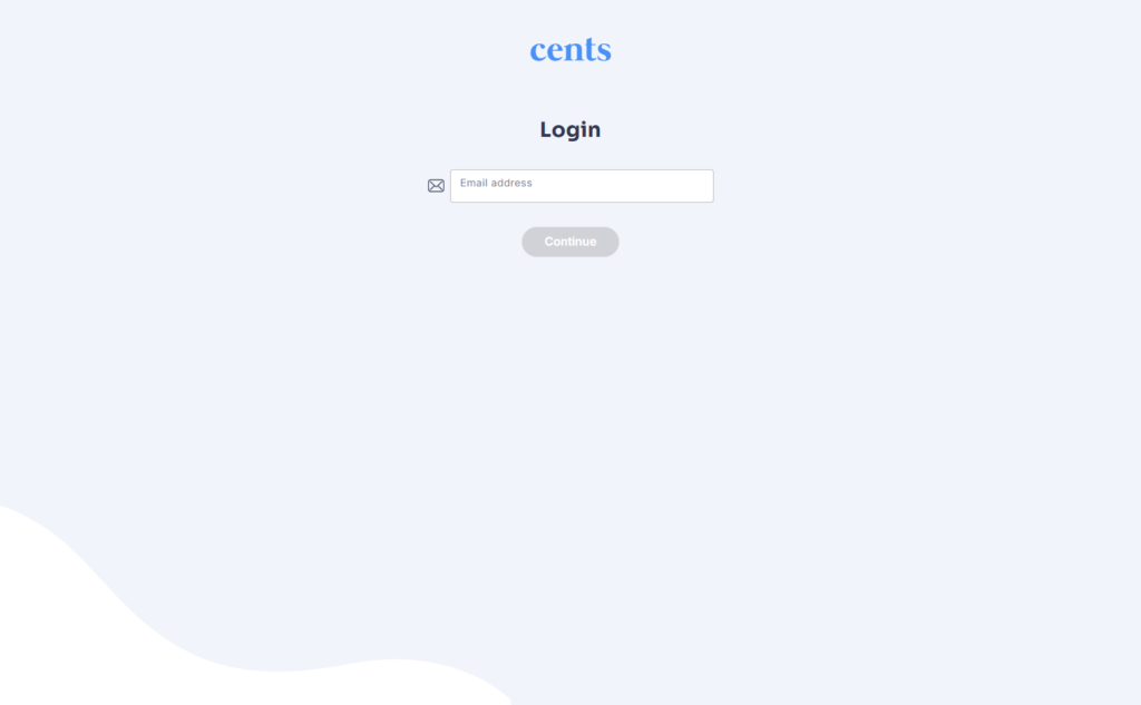 Login @Cents