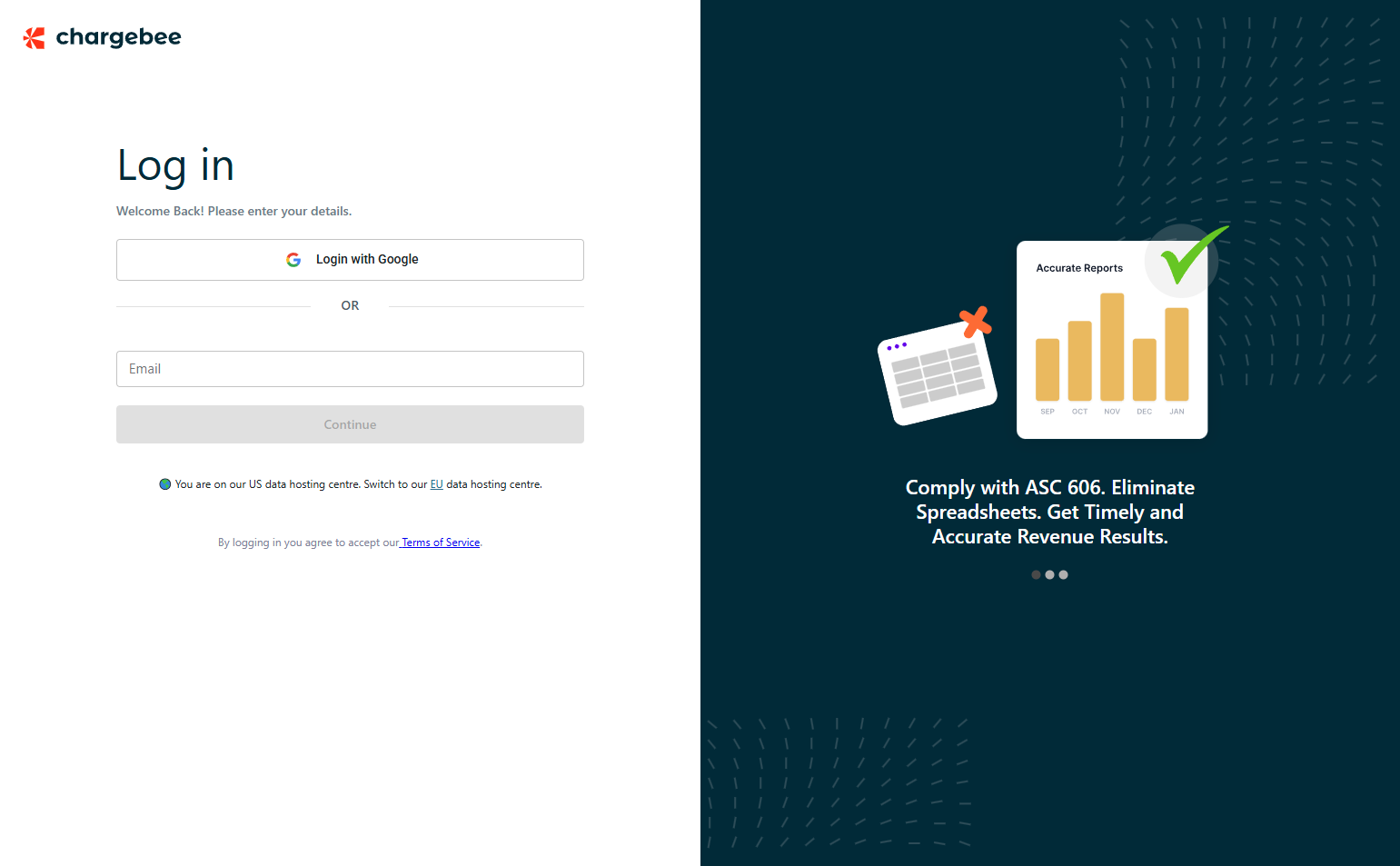 Login @Chargebee