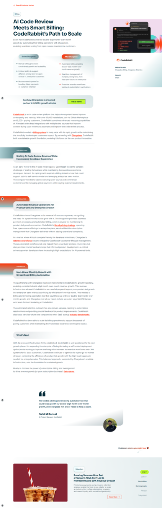 Case Study @Chargebee