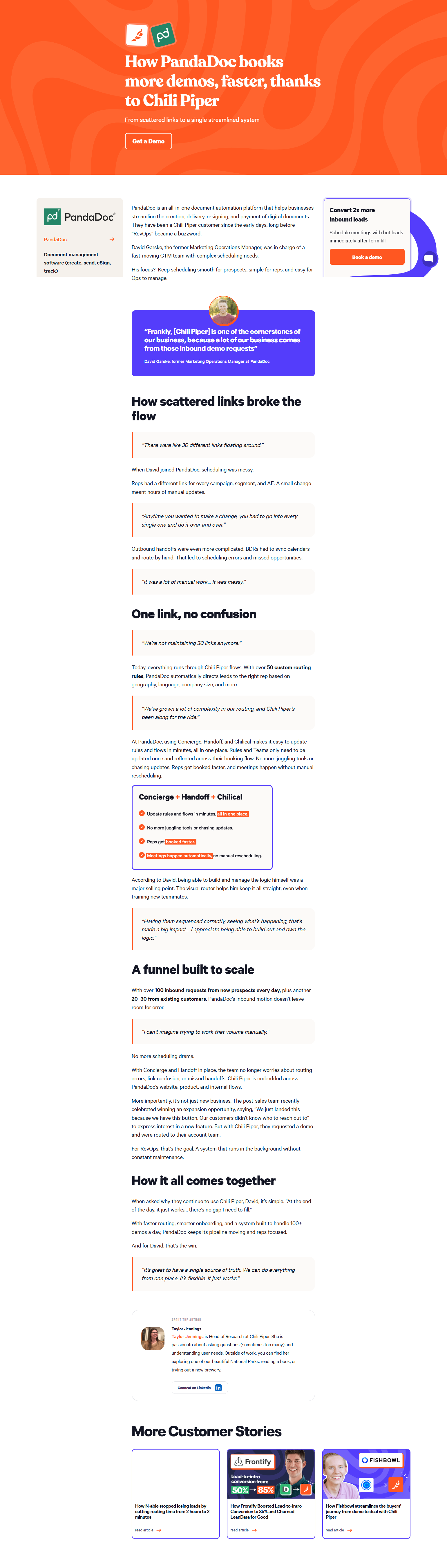 Case Study @Chili Piper