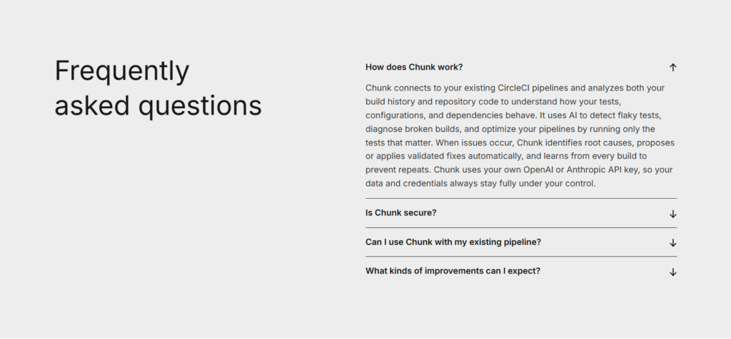 FAQ @CircleCI