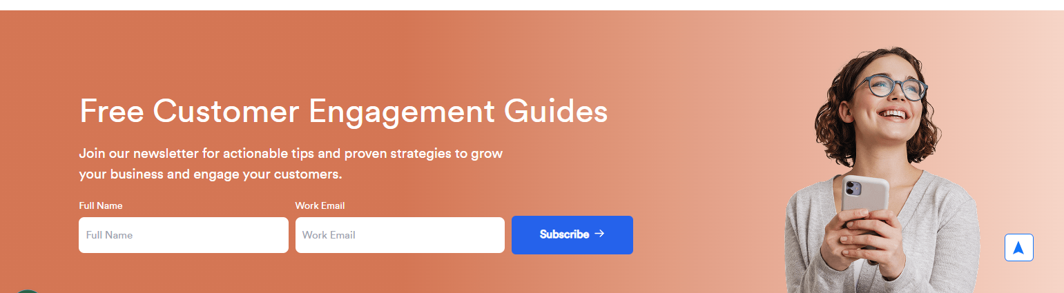 Newsletter Signup @CleverTap
