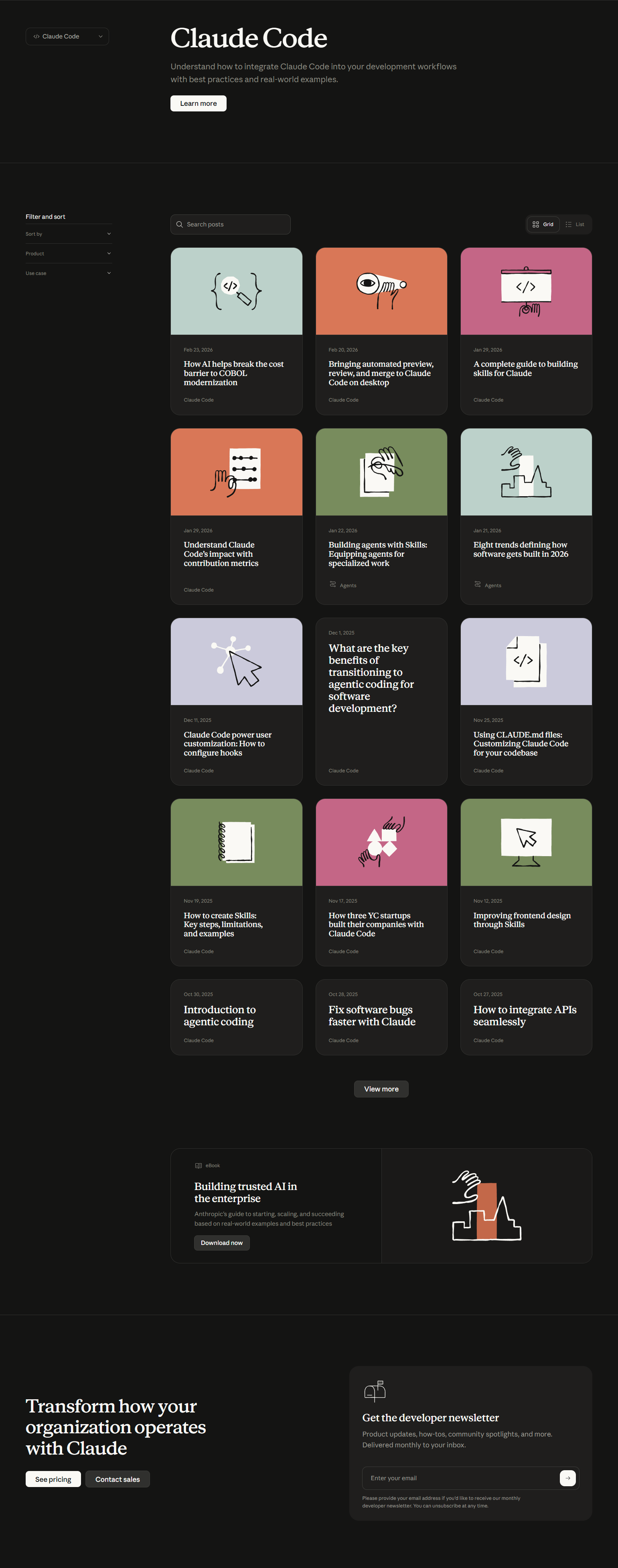 Blog Index @Claude Code