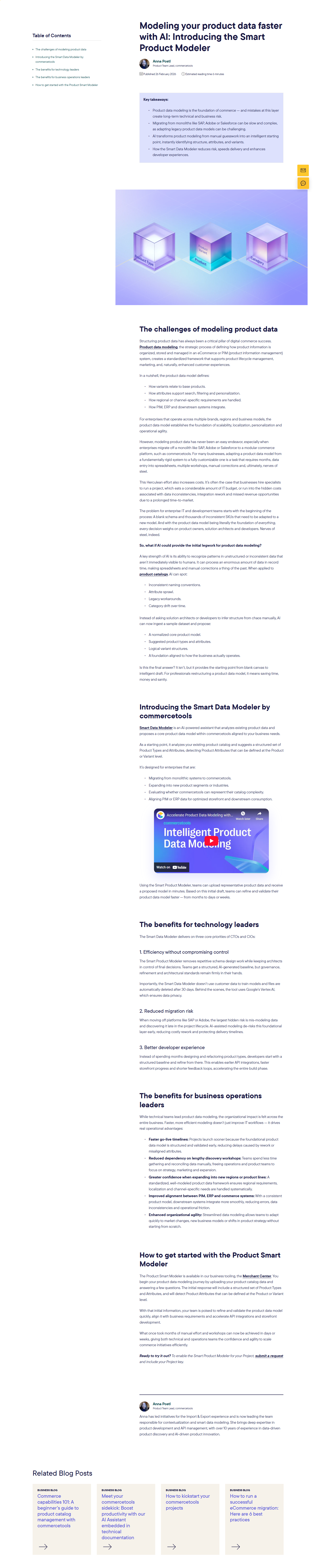 Blog Post @commercetools