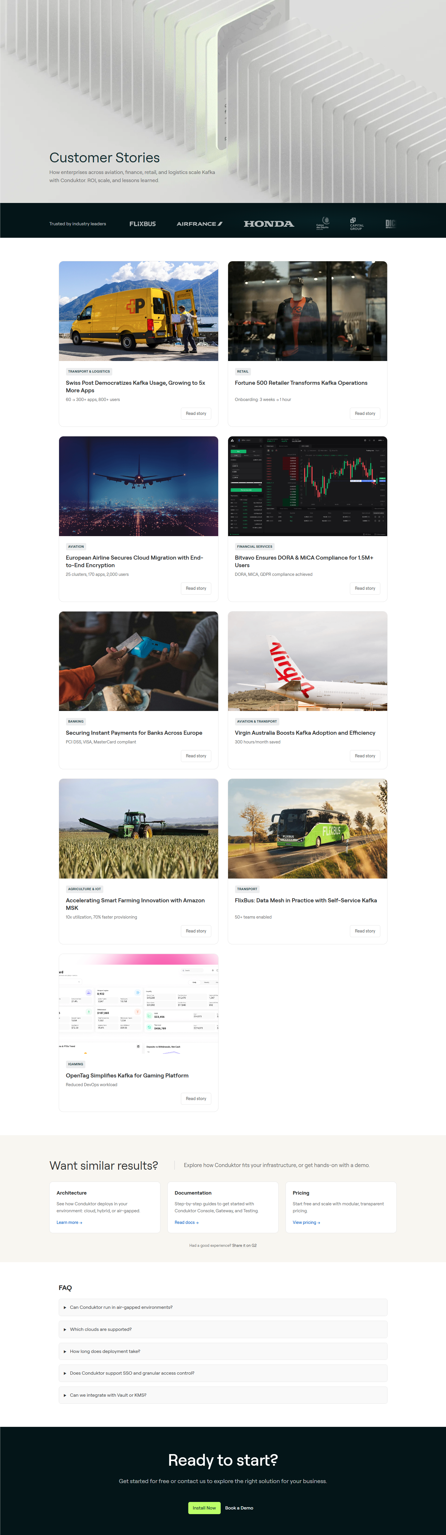 Case Study Index @Conduktor