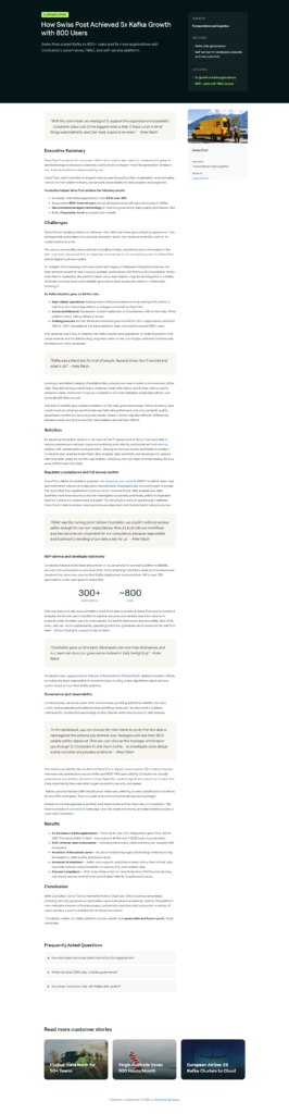 Case Study @Conduktor