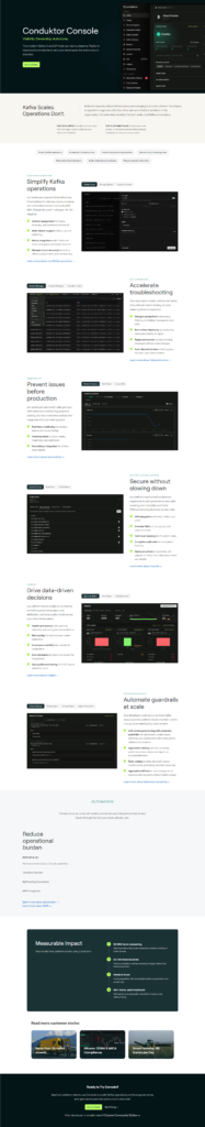 Product Page @Conduktor