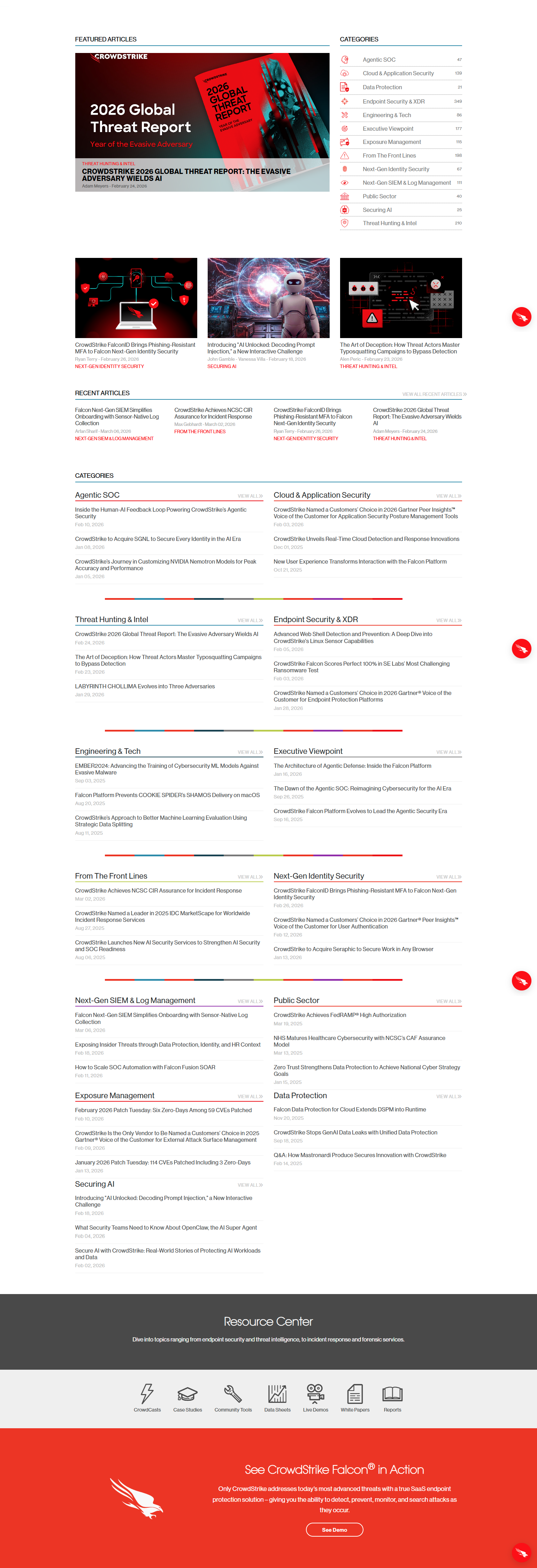 Blog Index @CrowdStrike