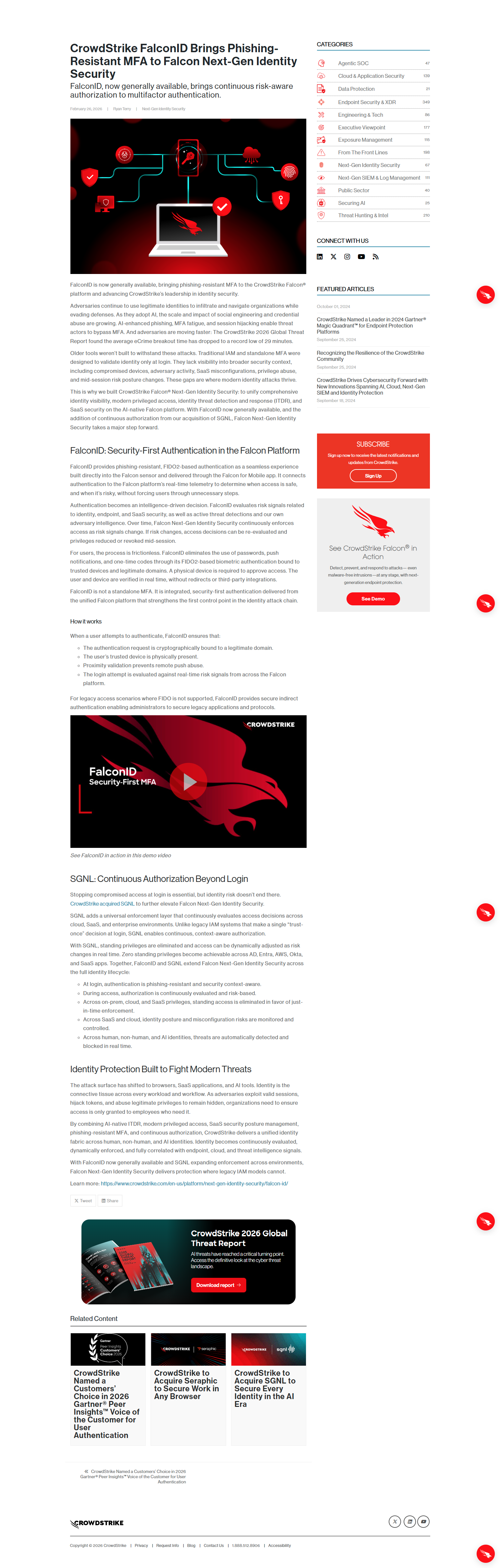 Blog Post @CrowdStrike